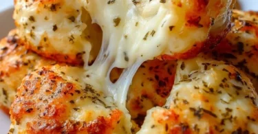 Delicious 30-minute cottage cheese pizza bites served on a plate