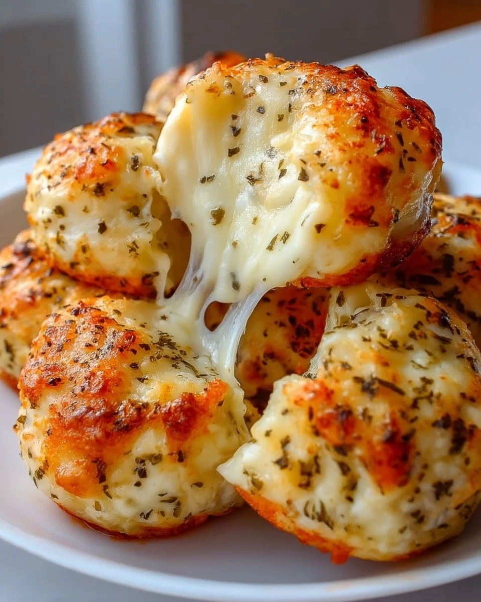 Delicious 30-minute cottage cheese pizza bites served on a plate
