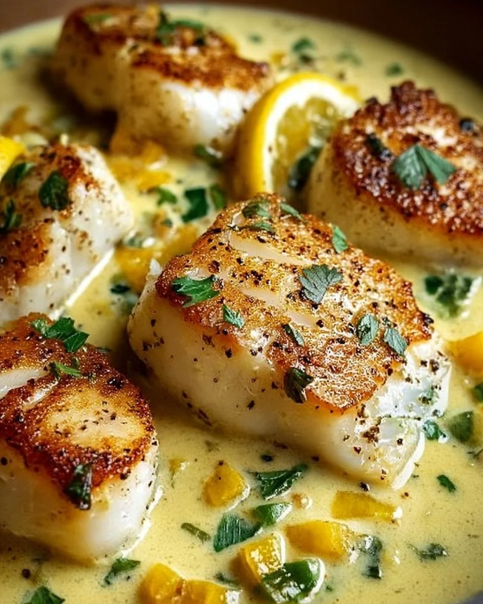 Baked Cod in Coconut Lemon Cream Sauce: An Incredible Ultimate Recipe