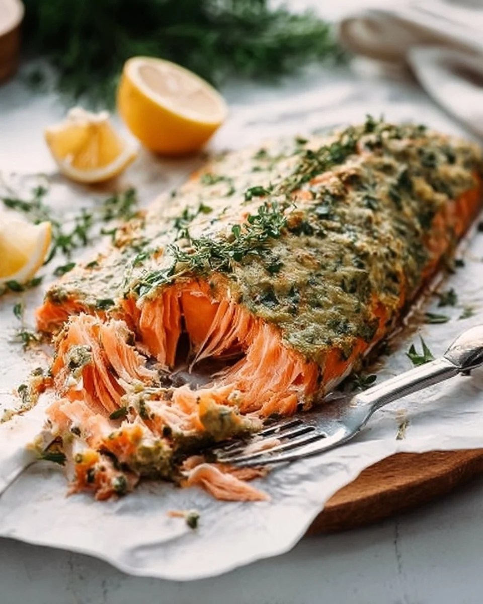 Dijon Baked Salmon