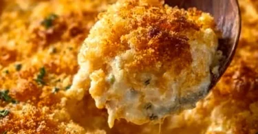 Dolly Parton’s tasty 5-ingredient casserole served in a dish