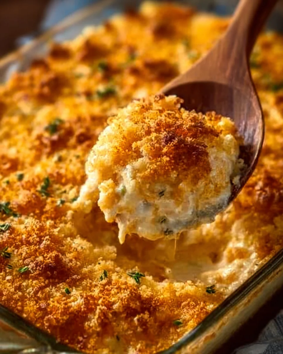 Dolly Parton’s tasty 5-ingredient casserole served in a dish