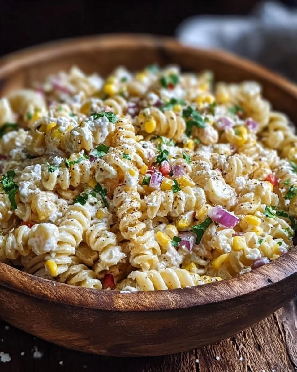 Mexican Street Corn Pasta Salad: Easy Dish!