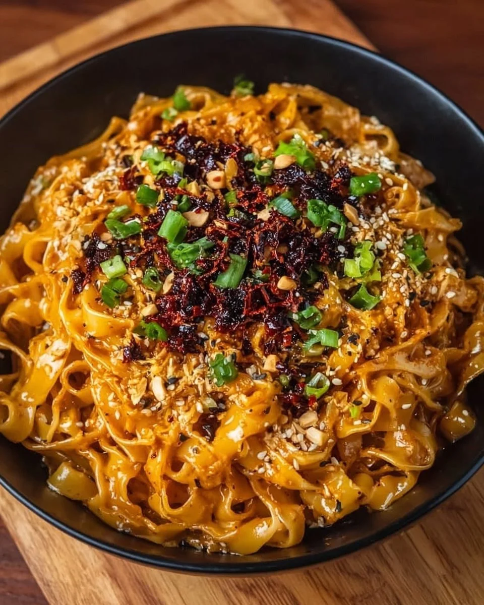 Peanut Chili Oil Noodles