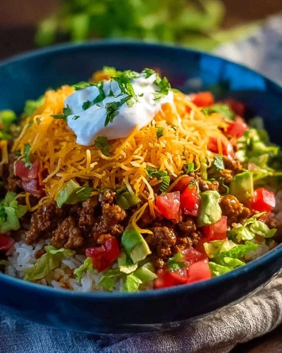 Taco Rice Bowl